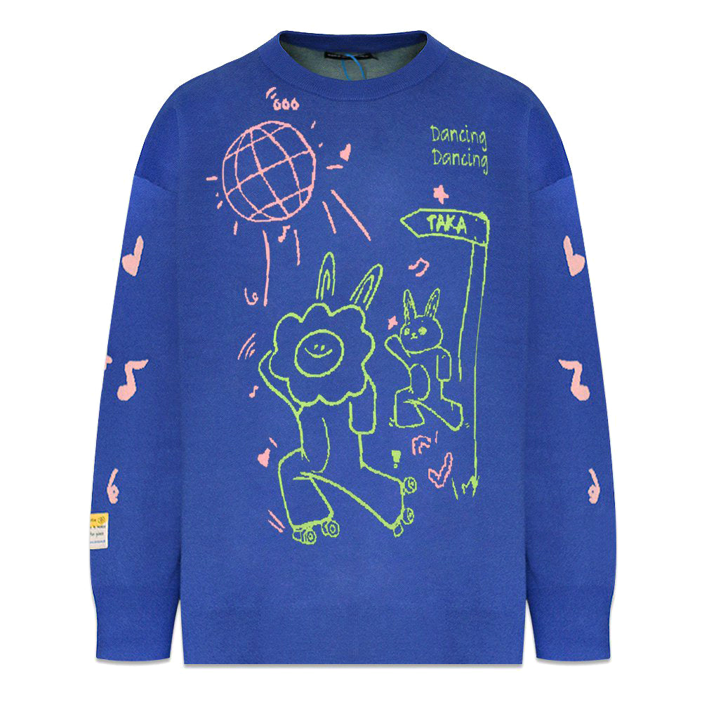 Daisy Disco Knit Jumper