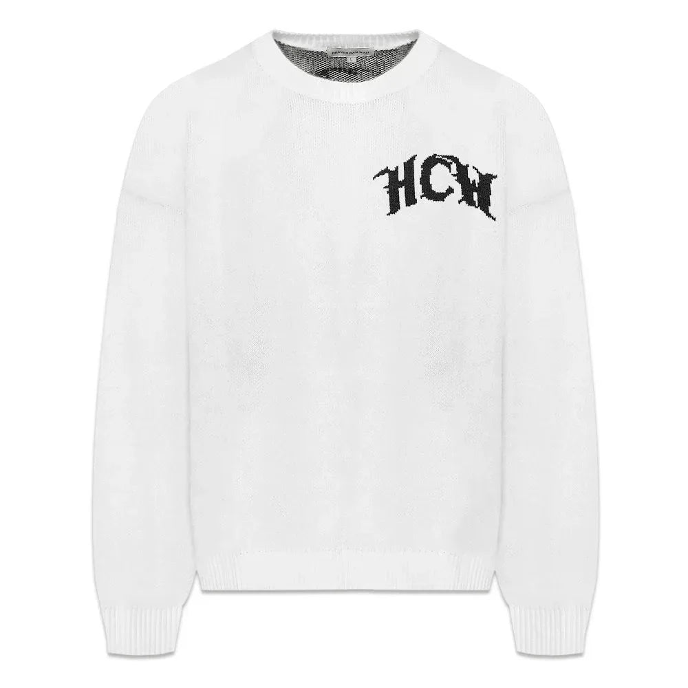 HCW Logo Knit Sweater - HEAVEN CAN WAIT - VENTURER