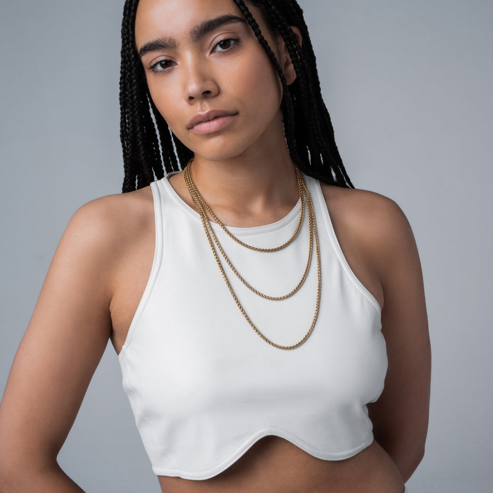 Rounded Chain Necklace