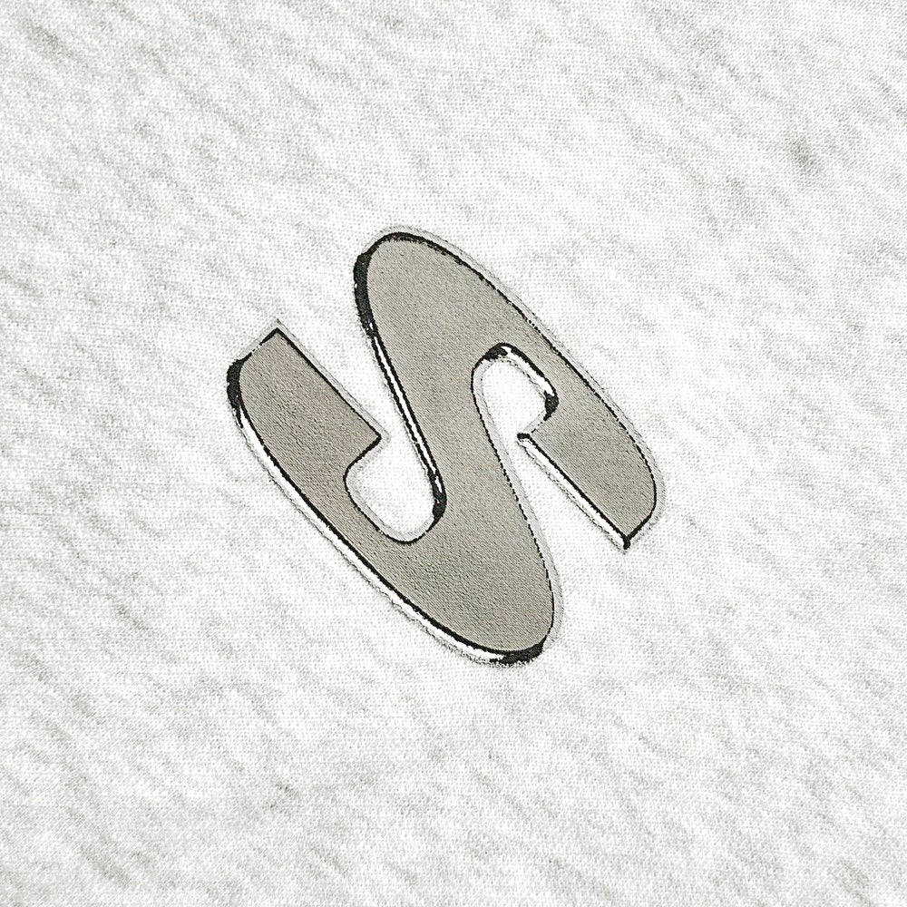 Chrome Flame Zip Hoodie