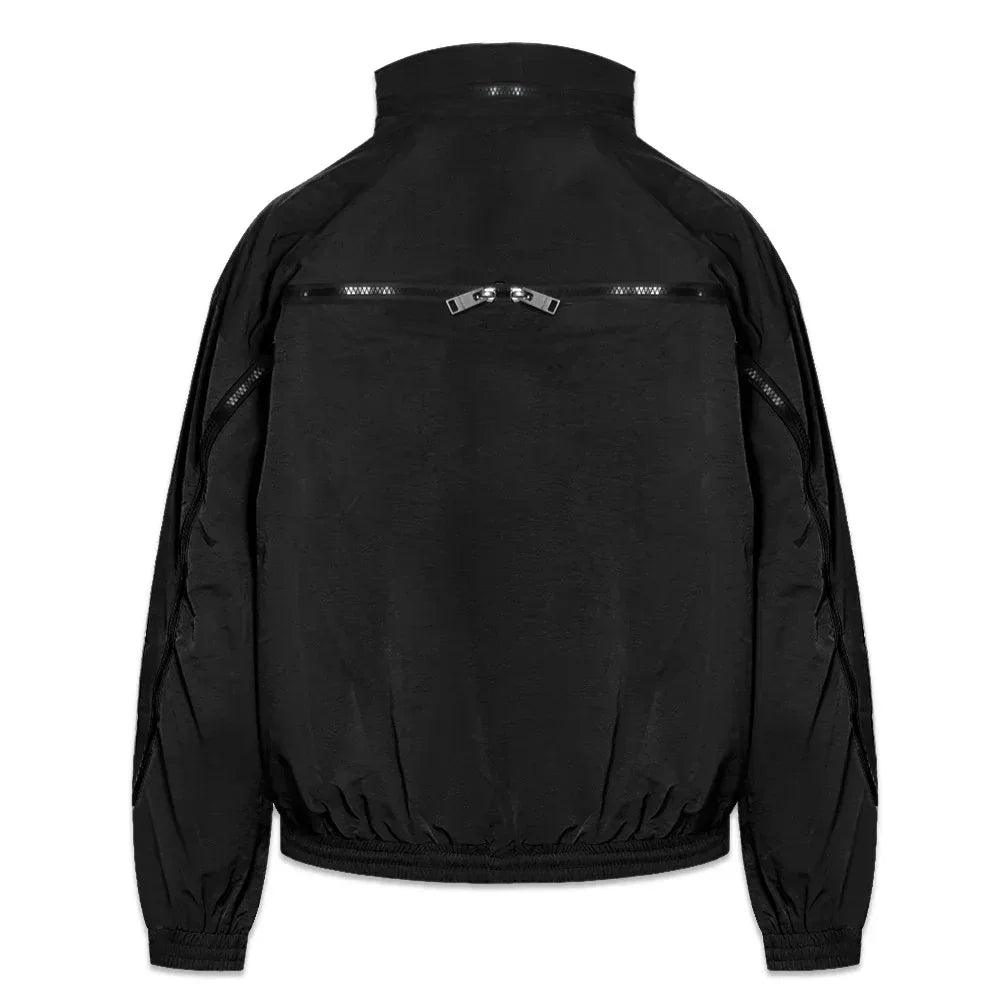 UNKNOWN LONDON Product Page - Zipped Panel Sport Jacket - Black