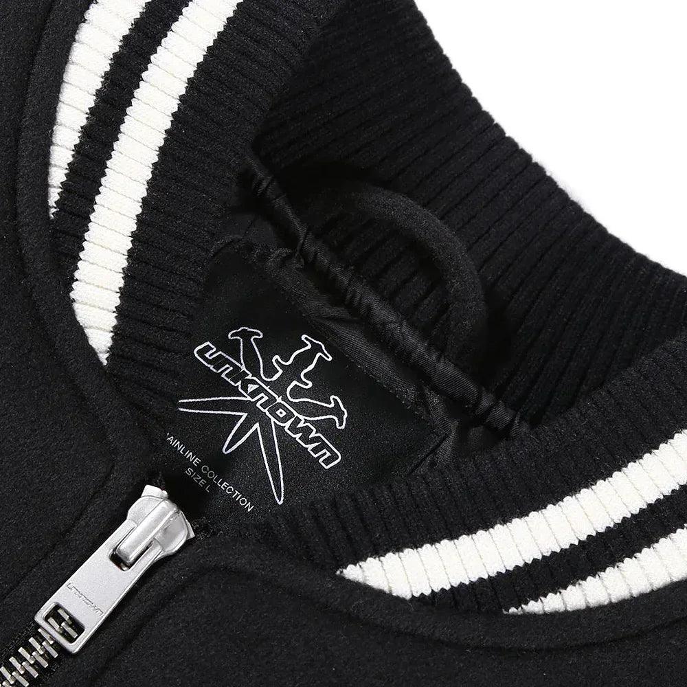 UNKNOWN LONDON Product Page - Team Jacket - Black - VENTURER