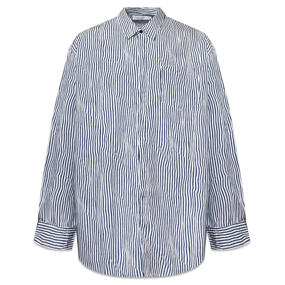 Oversized Warp Shirt - CALVIN KLEIN - VENTURER