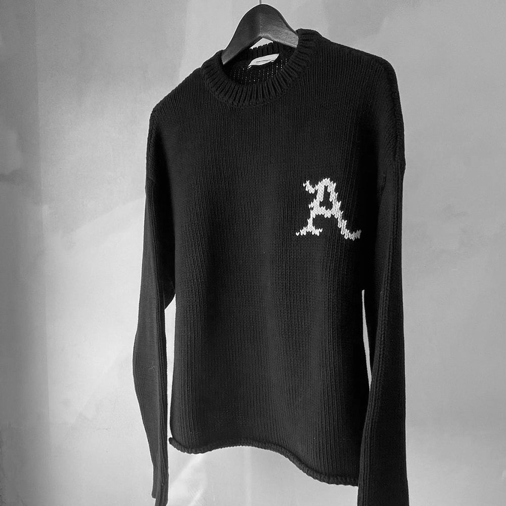 Angel Raw Cropped Chunky Knit