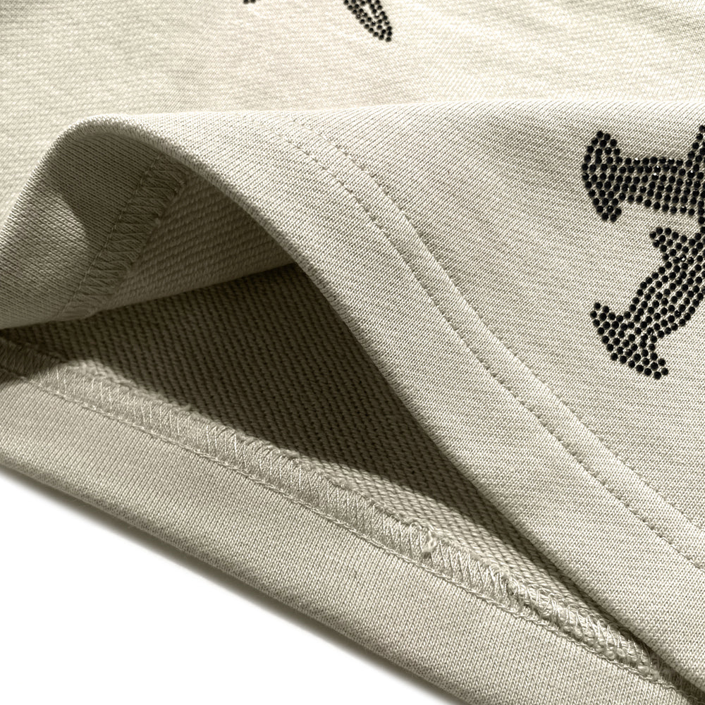 Dagger Rhinestone Shorts