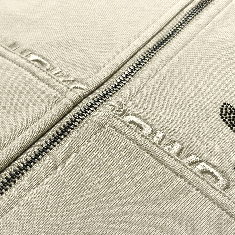 Dagger Rhinestone Zip Hoodie