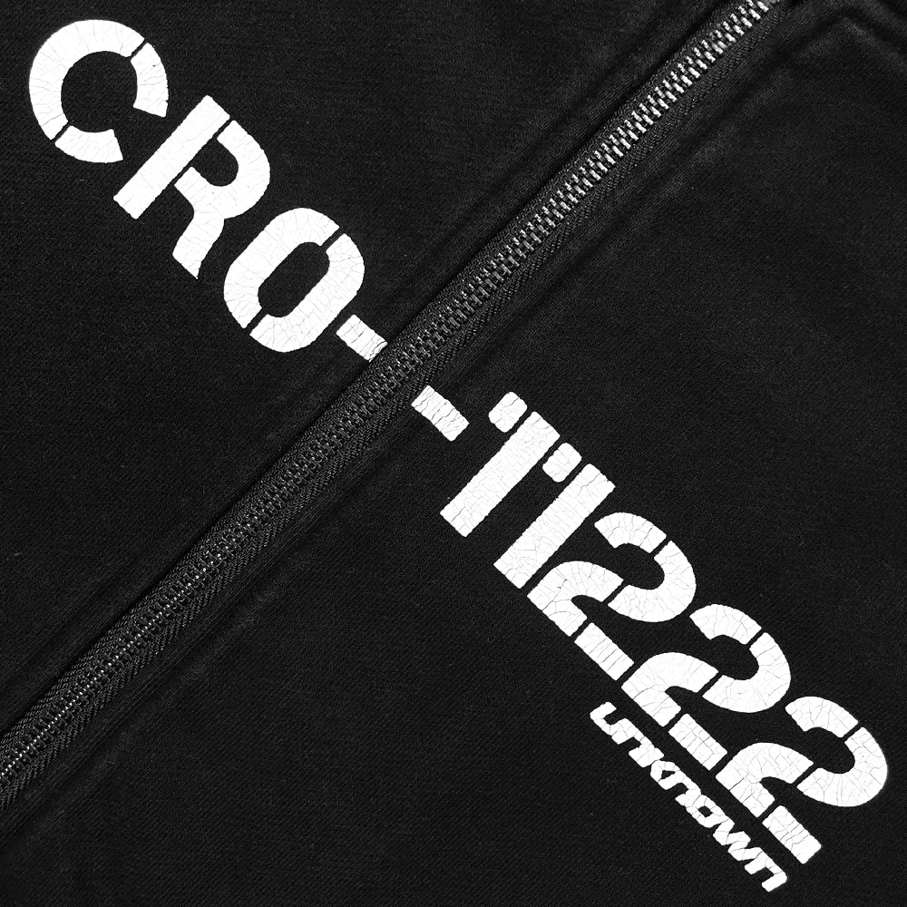 Dagger Graphic Washed Hoodie