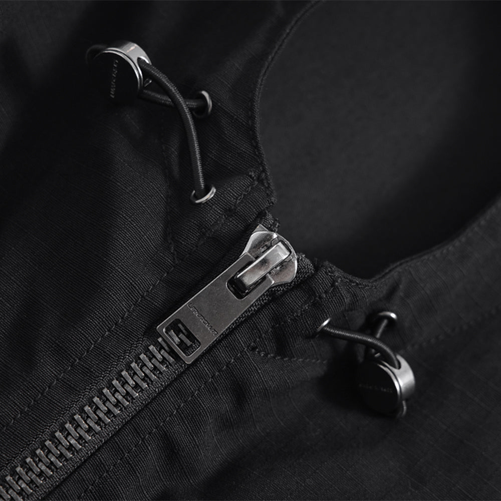 Cross Rhinestone Ripstop Jacket