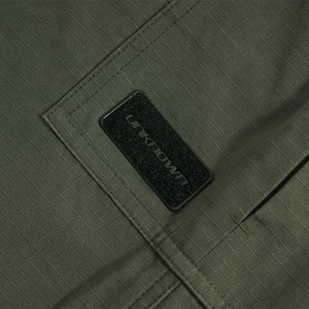 Cross Rhinestone Ripstop Cargo Pants