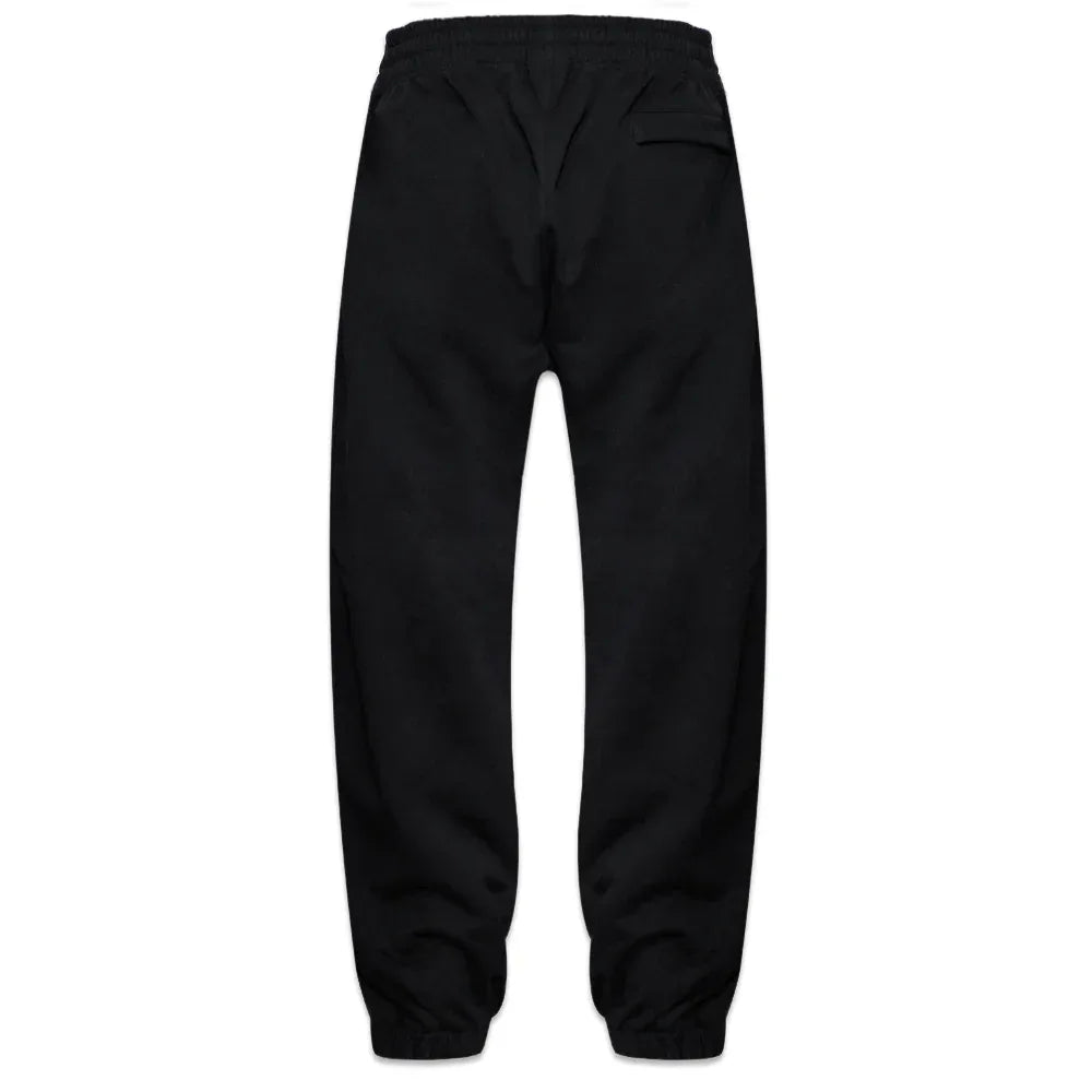 Rhinestone Puff Print Skull Joggers - HEAVEN CAN WAIT - VENTURER