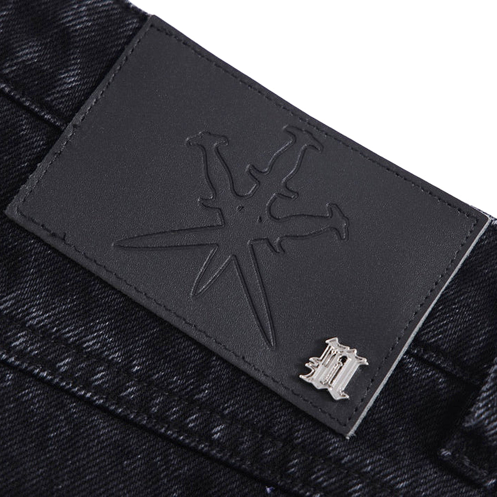 Distressed U&N Denim Shorts