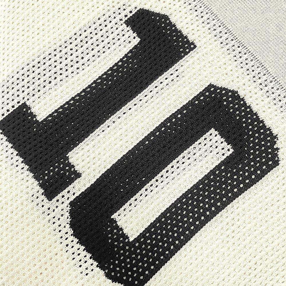 ASKYURSELF (アスクユアセルフ)商品ページ - Knit Mesh Jersey - White