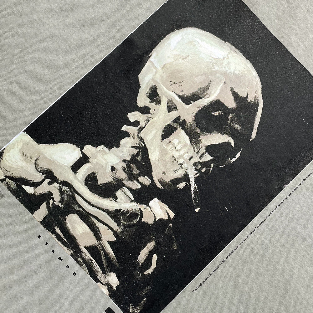 Skeleton Garment Dye Relaxed Tee V1