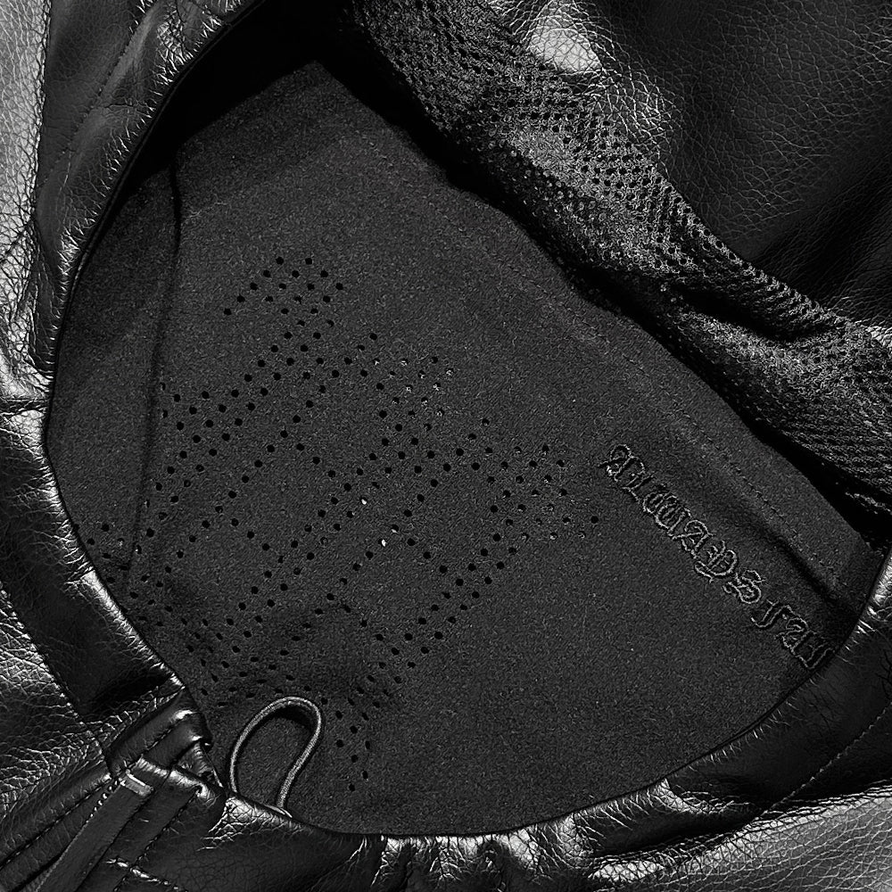 Nation Faux Leather Windbreaker