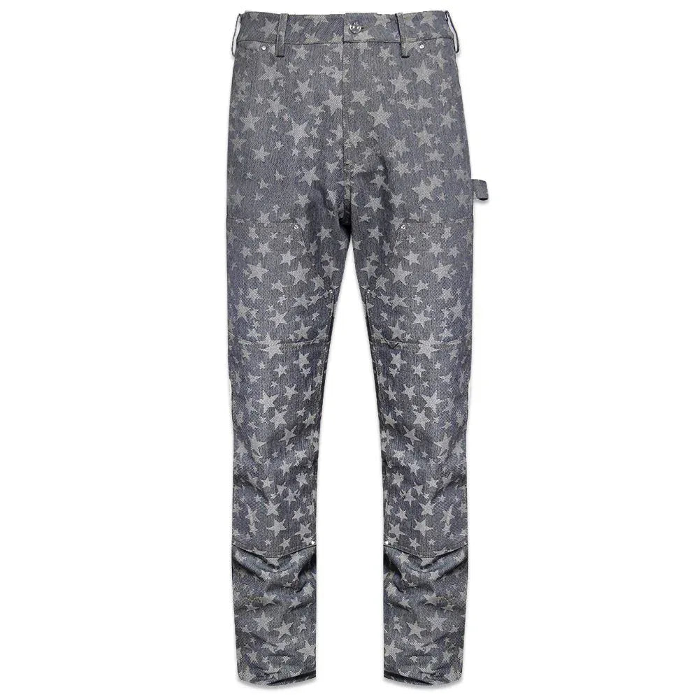 Crystal Rivet Dbl Knee Pants - ADVISORY BOARD CRYSTALS - VENTURER