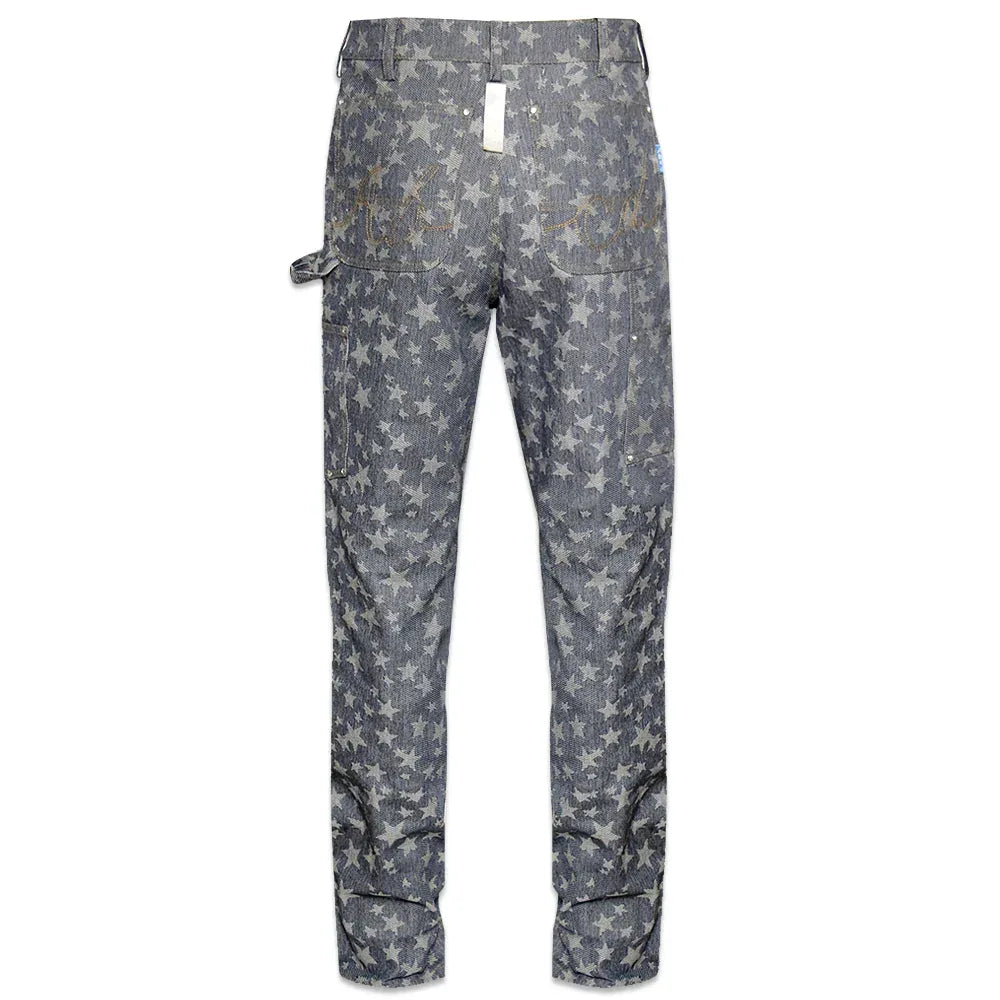 Crystal Rivet Dbl Knee Pants - ADVISORY BOARD CRYSTALS - VENTURER