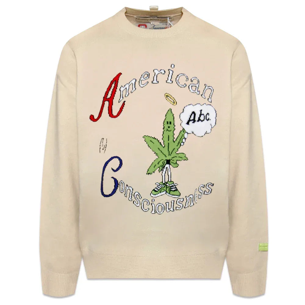 American Consciousness Crewneck Sweater - ADVISORY BOARD CRYSTALS - VENTURER