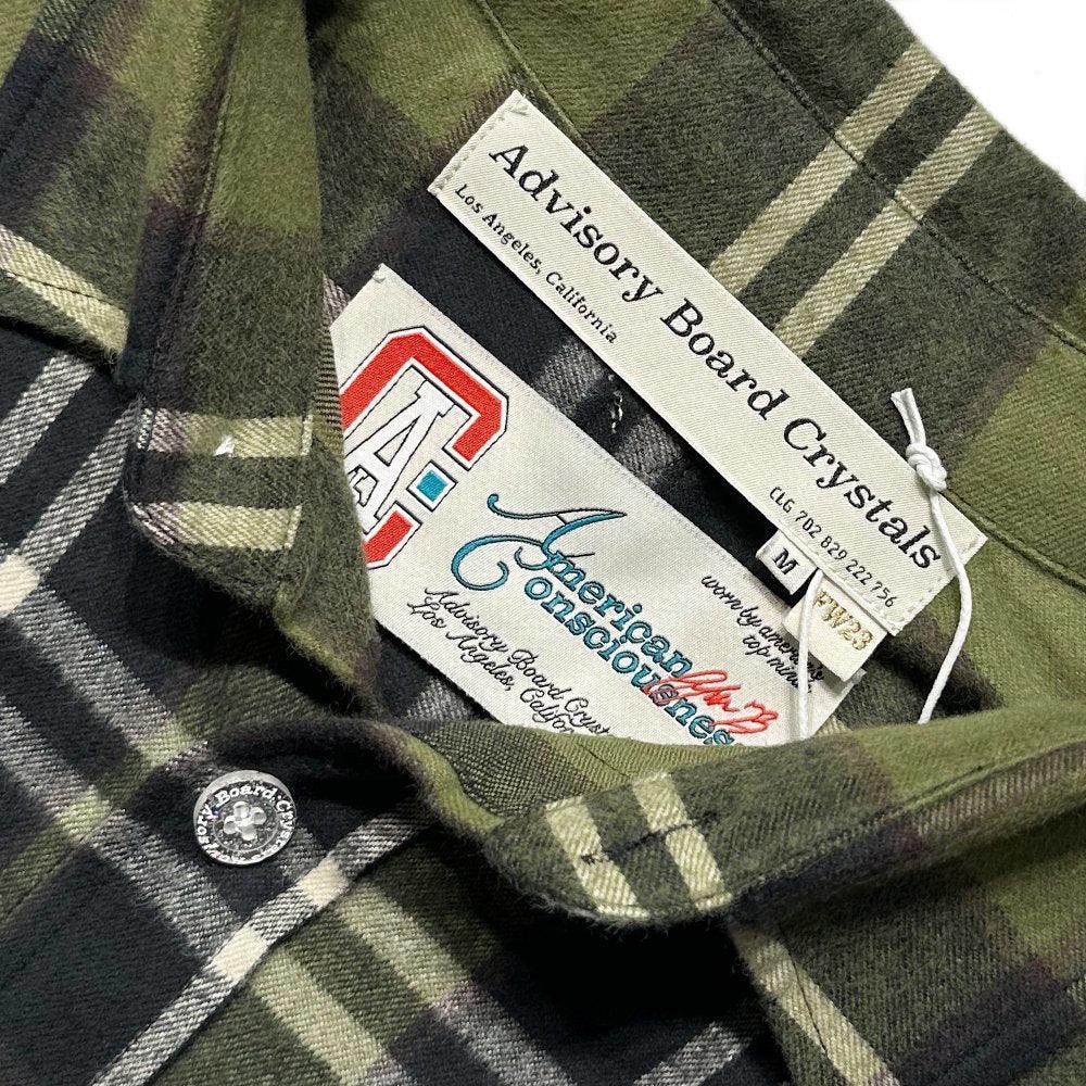 Narc Flannel Shirts - ADVISORY BOARD CRYSTALS - VENTURER