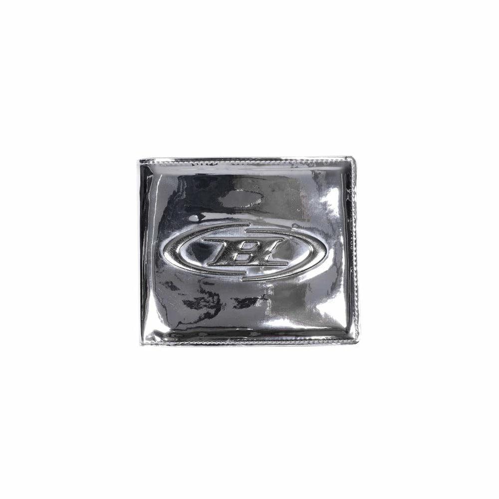Big Chrome B Logo Enamel Wallet