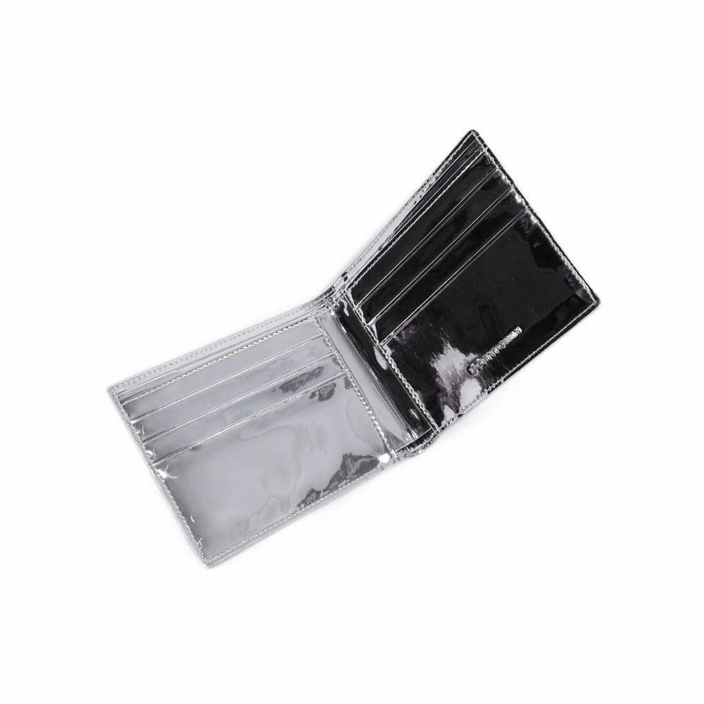 Big Chrome B Logo Enamel Wallet