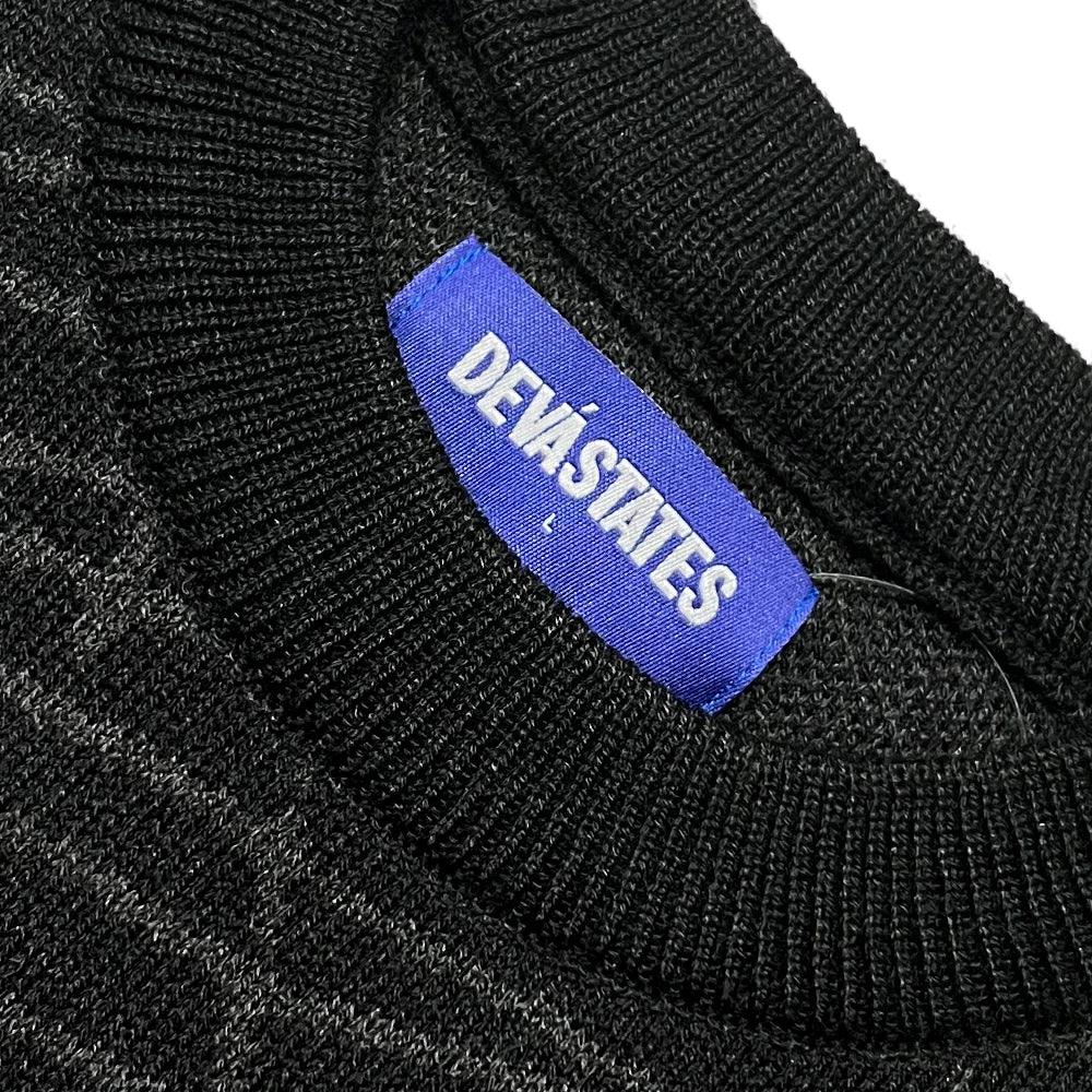 Web Jacquard Knit Sweater