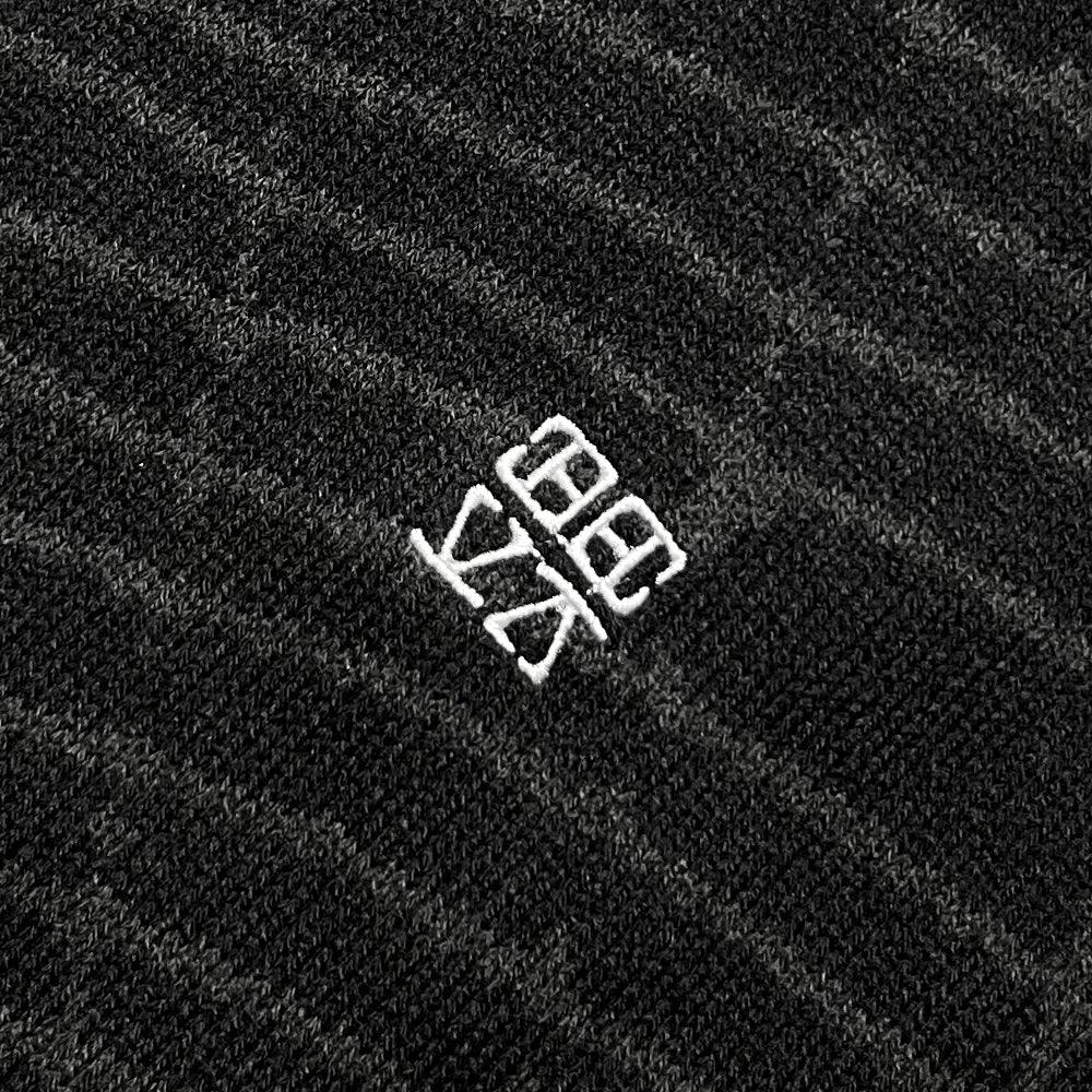 Web Jacquard Knit Sweater