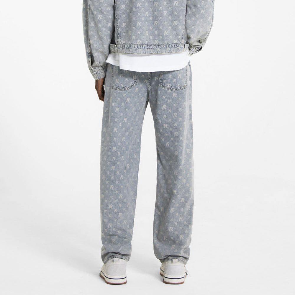 R3 Monogram Baggy Denim
