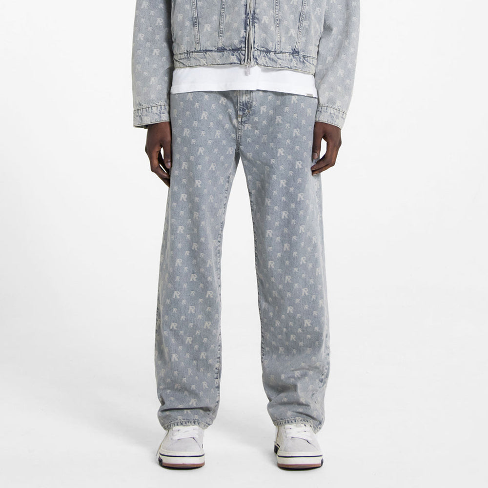 R3 Monogram Baggy Denim