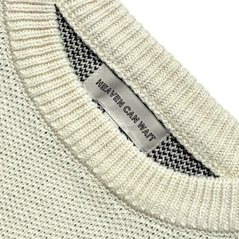 Mboro Knit Sweater - HEAVEN CAN WAIT - VENTURER