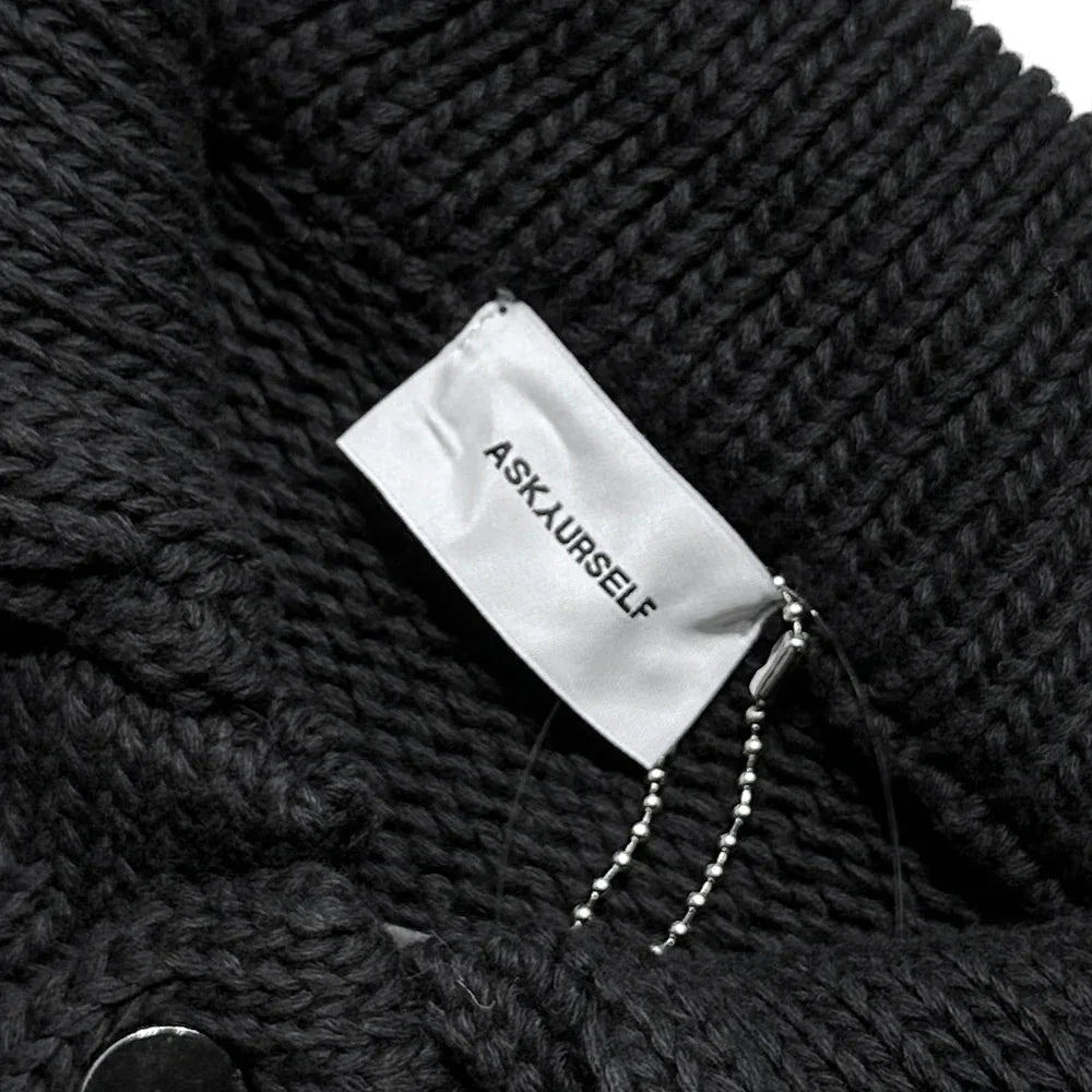 ASKYURSELF (アスクユアセルフ)商品ページ - Chunkey Knit Jacket