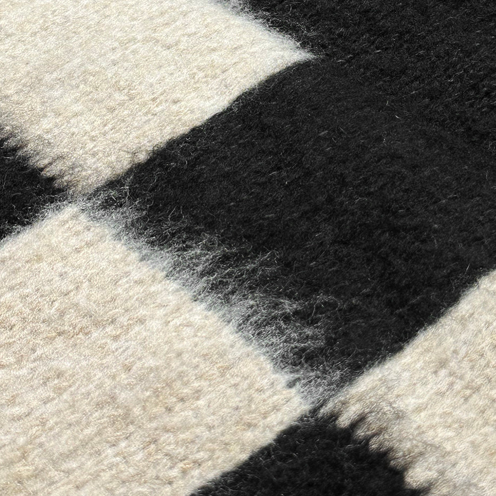 Brushed Checkered Knit