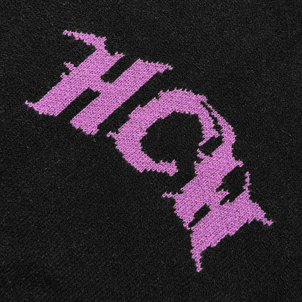 HCW Logo Knit Sweater - HEAVEN CAN WAIT - VENTURER