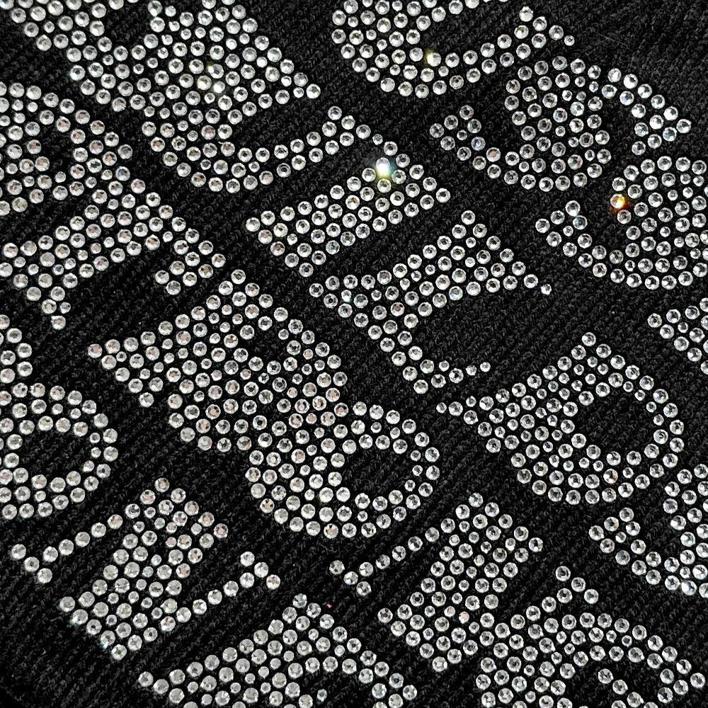 LA ROPA Product Page - PBSB OG Rhinestone Beanie - Black - VENTURER