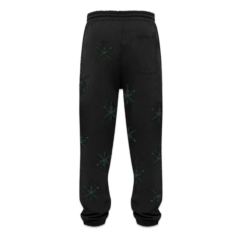 Dagger Rhinestone Joggers