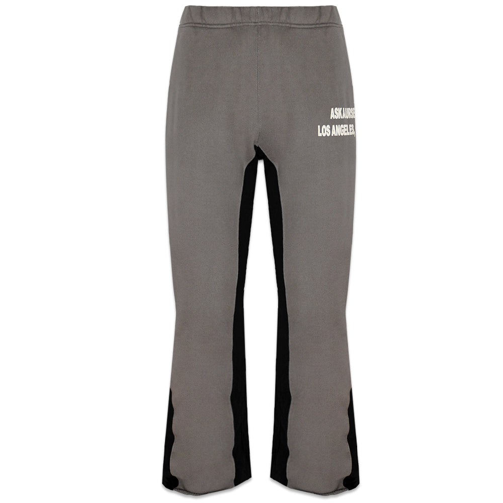 Contrast Insert Flare Jogger