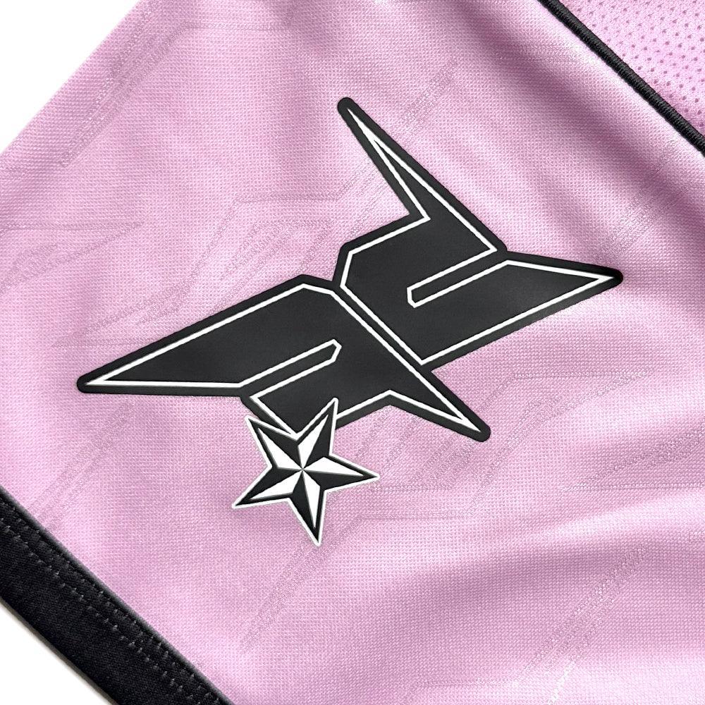UNKNOWN LONDON Product Page - Monogram Football Shorts - Pink
