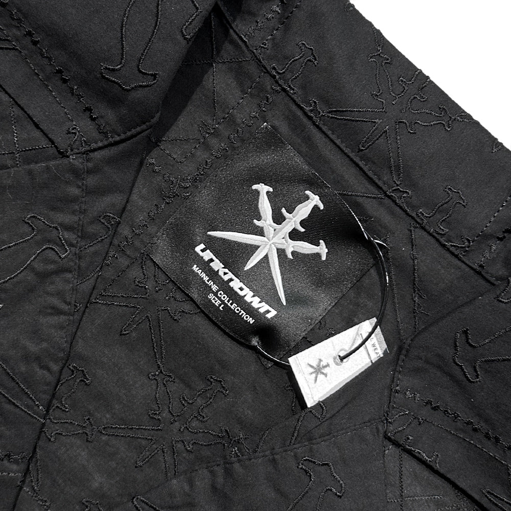 Dagger Monogram Embroidery Shirt