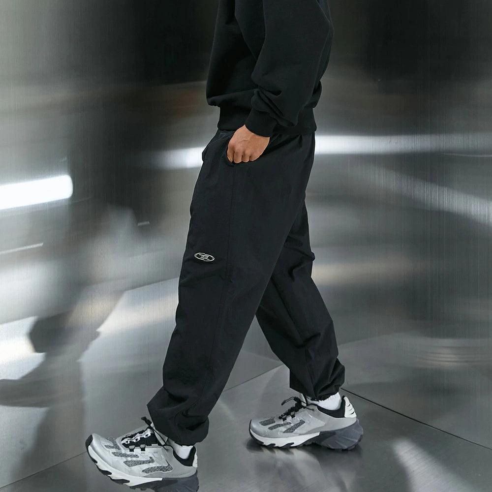B Chrome Nylon Jogger Pants