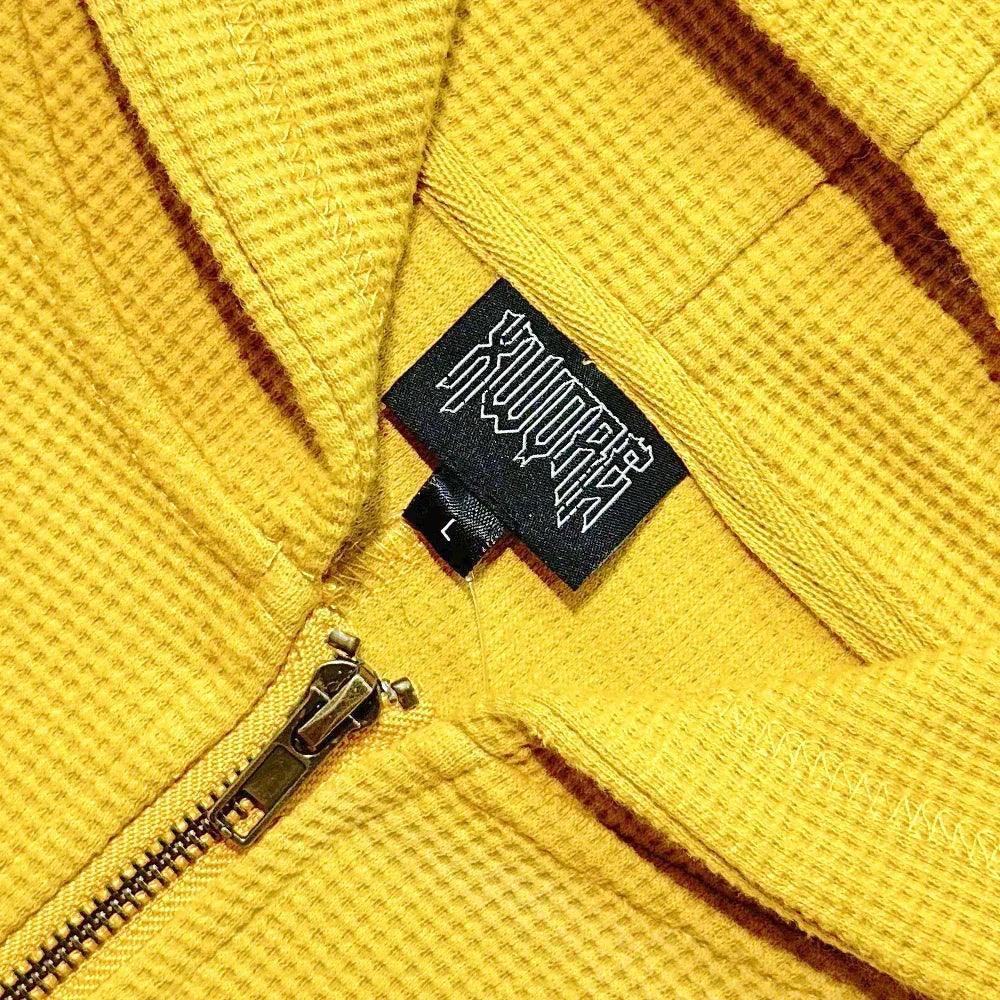 XWORE NYC(ウォー) 商品ページ - Darted Zip Up Hoodie - Yellow