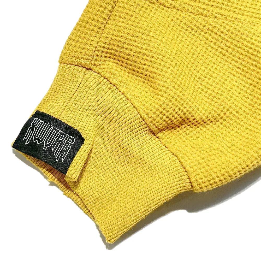 XWORE NYC(ウォー) 商品ページ - Darted Zip Up Hoodie - Yellow