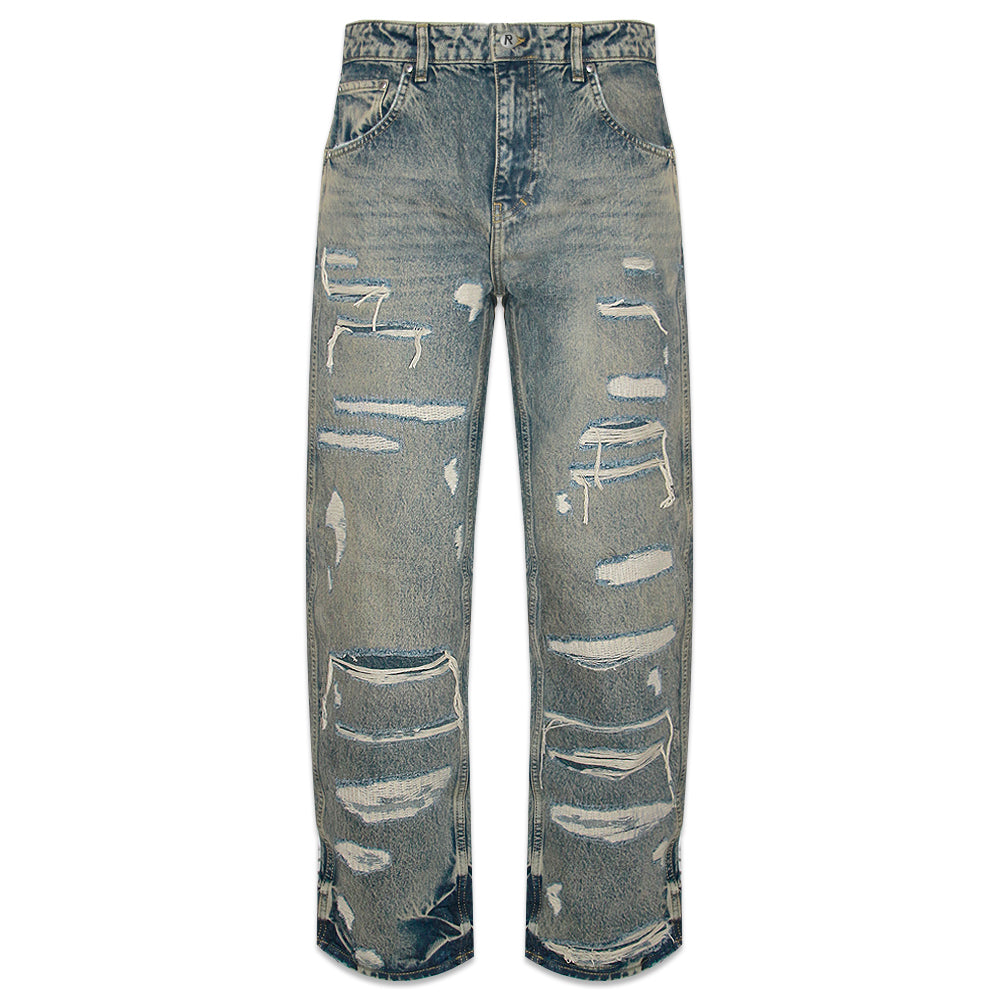 R3D Double Destroyer Baggy Denim