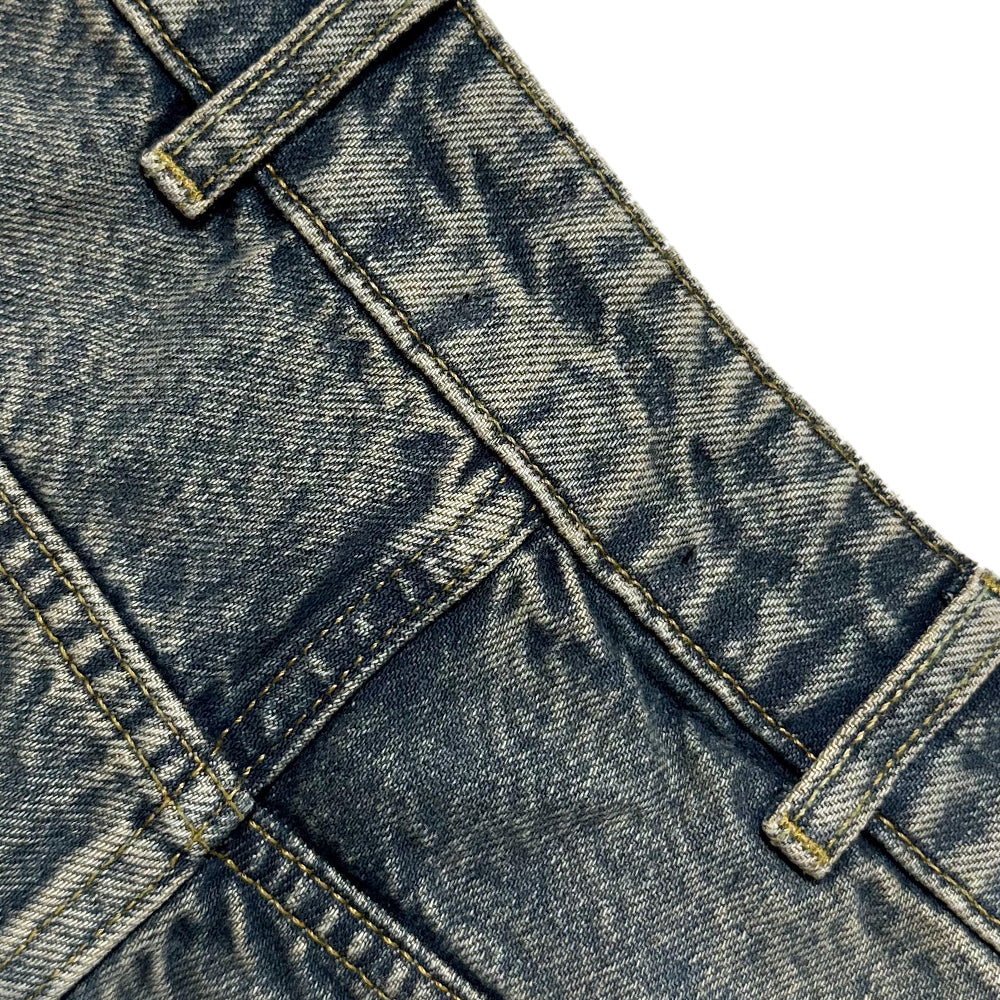 R3D Double Destroyer Baggy Denim