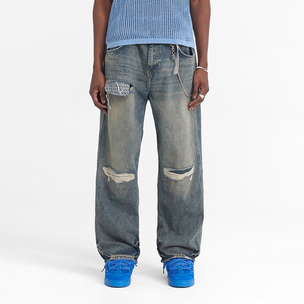 R3D Destroyer Baggy Denim