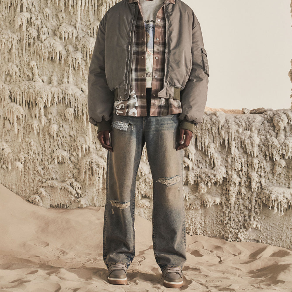 R3D Destroyer Baggy Denim