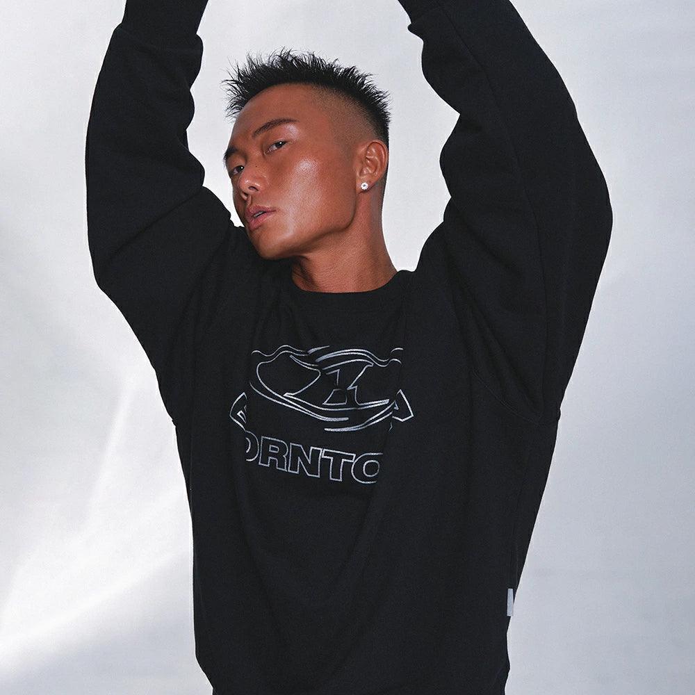 Borntowin Line Logo Sweatshirt