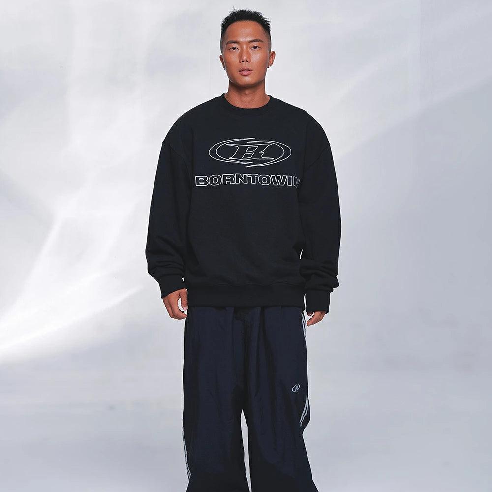 Borntowin Line Logo Sweatshirt