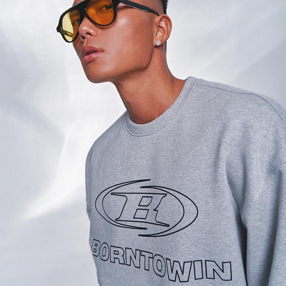 Borntowin Line Logo Sweatshirt