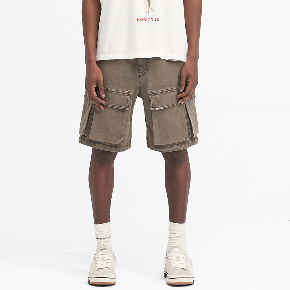 Washed Cargo Shorts