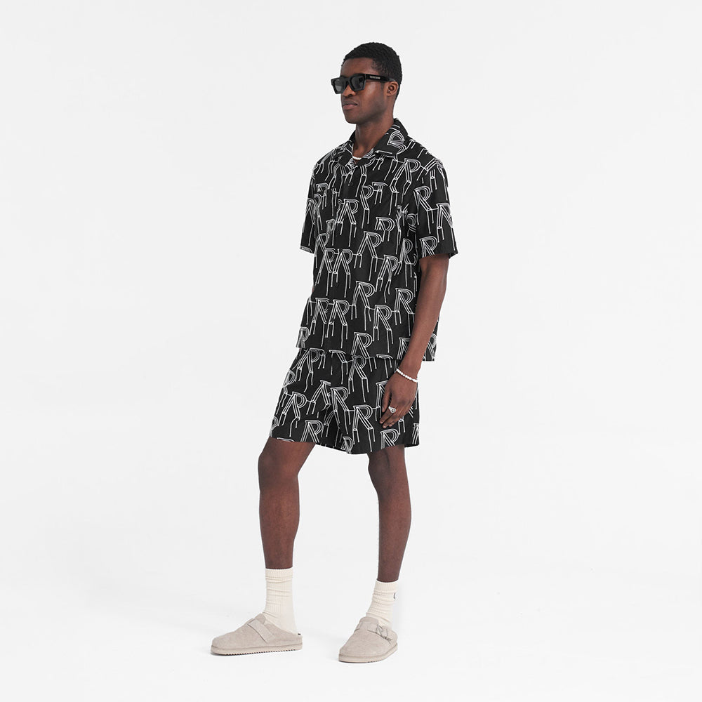 Embroidered Initial Overshirt