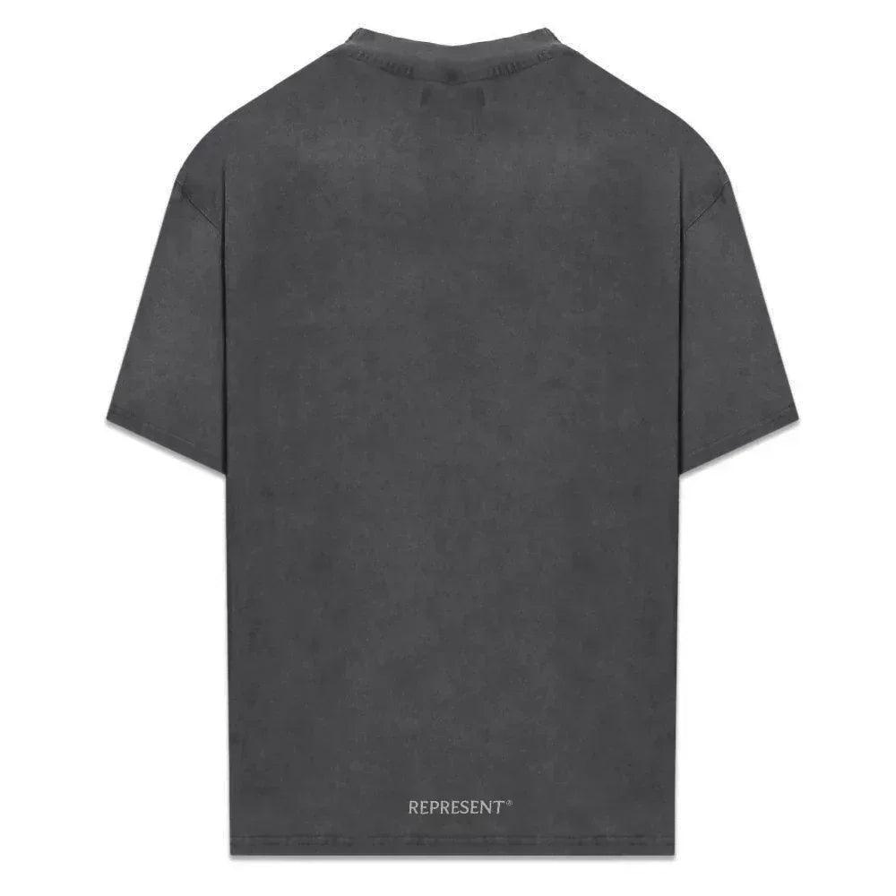 REPRESENT Product Page -Horizons T-Shirt- Aged-Black - VENTURER